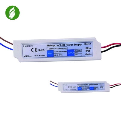 Waterproof IP67 12V Strip Light LED Driver Lightweight For Refrigerator