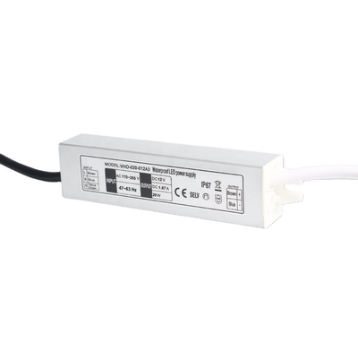 IP67 Waterproof Electronic LED Driver 20w 12V Constant Voltage Power Supply