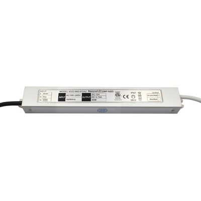 12V DC Constant Voltage LED Driver 45W Switching Power Supply For Strip Light