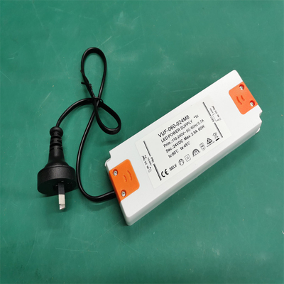 SAA LED Strip Light Power Supply 60W 24V LED Driver IP20 With Plug