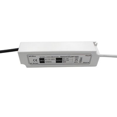 Cooler Refrigerator 12V LED Strip Power Supply 36W Waterproof IP67