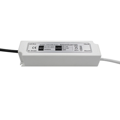 Cooler Refrigerator 12V LED Strip Power Supply 36W Waterproof IP67