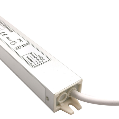 Waterproof IP67 Slimline LED Driver 12V 80W ERP Constant Voltage LED Power Supply
