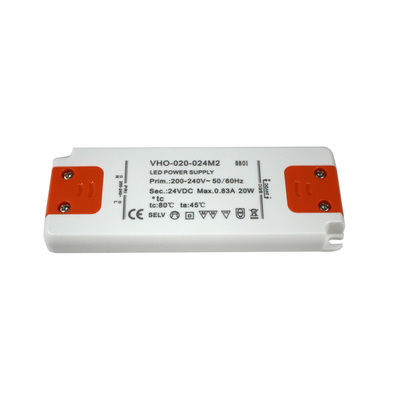 Ultra Slim LED Power Supply Driver 20W 24V Constant Voltage For Strip Light