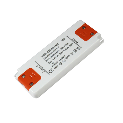 Ultra Slim LED Power Supply Driver 20W 24V Constant Voltage For Strip Light