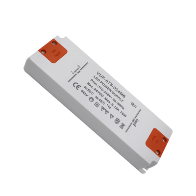 AC To DC Ultra Thin LED Power Supply Plastic Case For Bath Room OEM ODM