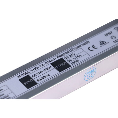 Waterproof IP67 24V 100W LED Power Supply Outdoor Application For Strip Light