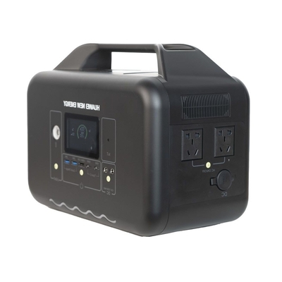 Solar Energy System Portable Power Generator 672Wh 600W Big Capacity Fast Charging UPS