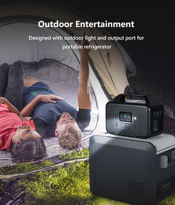 2000w Portable Solar Power Station Battery Portable Generator For Outdoor Camping