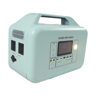 Solar Generator Charging Portable Power Station 672Wh Emergency Power Backup 600 Watt