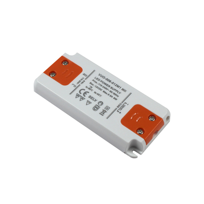 ROHS Rubber Shell Ultra Thin LED Driver 6watt 12V 12mm With Wall Lamp