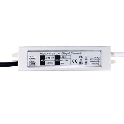 IP 67 Constant Voltage LED Light Driver Power Supply 12V 30w Transformer Water Resistant
