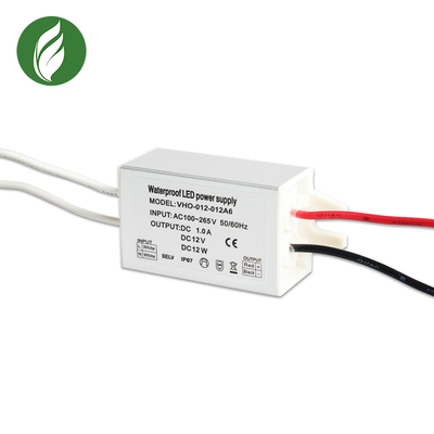 SAA Moistureproof LED Low Voltage Driver , Practical 12V 1A LED Driver