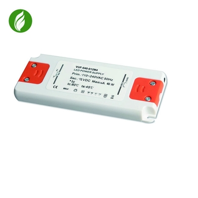 ETL Mirror Lights Ultra Slim LED Driver , Lightweight Ultra Thin Power Supply