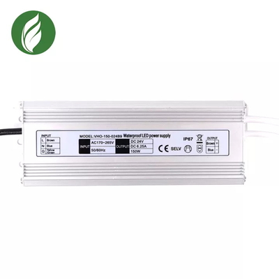 24V 6.25A Outdoor Waterproof Electronic LED Driver For Strip Light