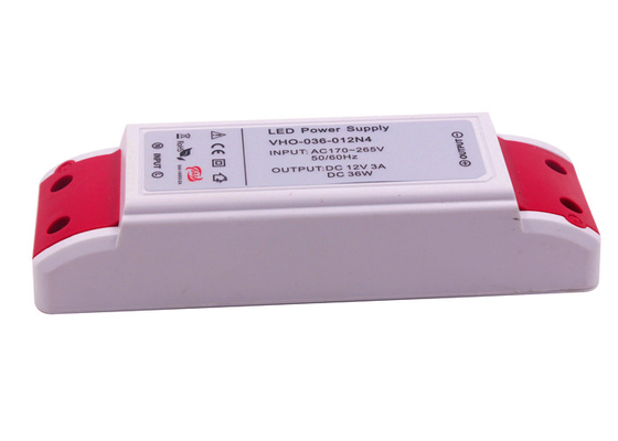 ERP Certified AC DC Plastic LED Driver Voltage Proof For Mirror Lights