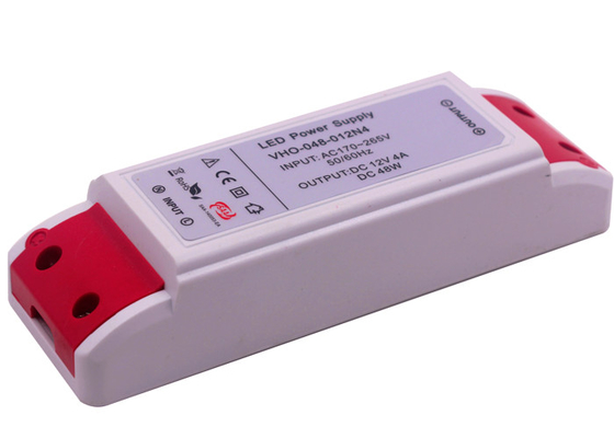 Heatproof ODM 12V LED Strip Light Driver , Ultralight 48 Watt Power Supply