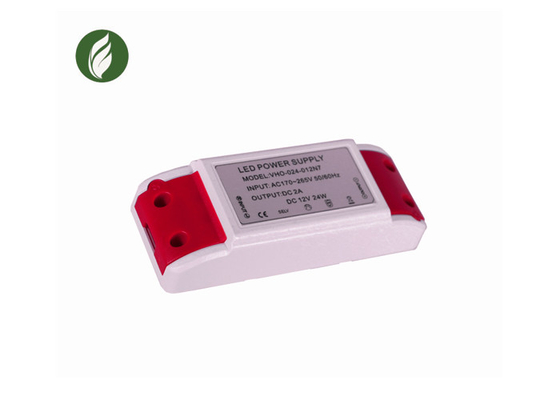 SAA 110x45x28mm Plastic LED Driver 24V 1A 24W For Mirror Lights