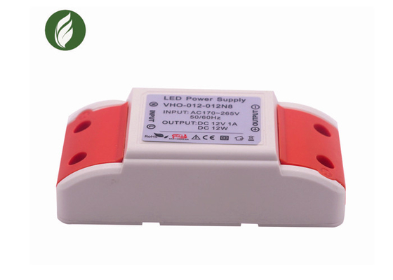 Ultralight Practical Plastic LED Driver 12W 12V For Spotlights