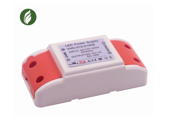 Ultralight Practical Plastic LED Driver 12W 12V For Spotlights