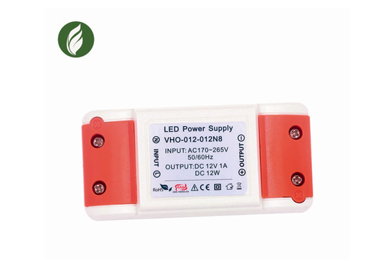 Ultralight Practical Plastic LED Driver 12W 12V For Spotlights