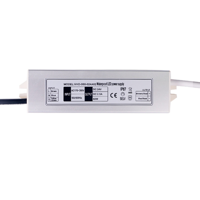 Heatproof 60W Outdoor LED Light Power Supply Driver For LED Strip Light
