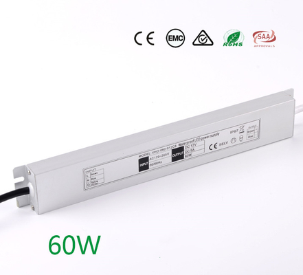 RoHS Switching Mode Slim LED Driver 12V 60W 5A Anti Insulation