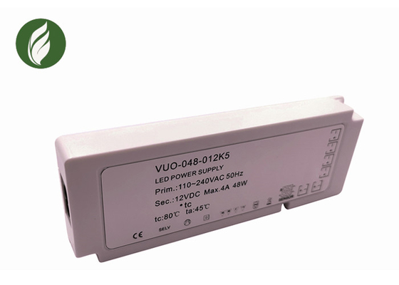 IP20 Multimode Plastic LED Driver , Lightweight 24V DC LED Power Supply