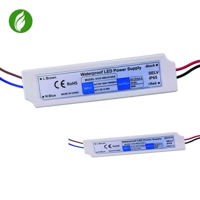 SAA Lightweight 24V LED Strip Power Supply , Flameproof LED Driver For LED Strip