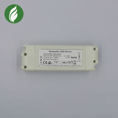 Lightweight IP20 Triac Dimmable Power Supply , 1500mA Dimmable LED Strip Driver