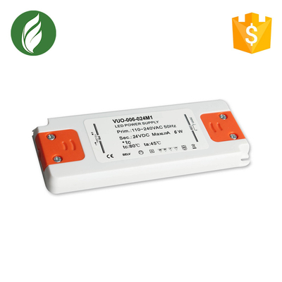 24V 250mA Class 2 Ultra Thin LED Driver Fireproof For Spotlight