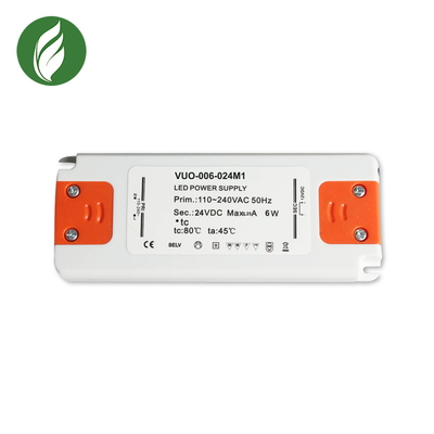 24V 250mA Class 2 Ultra Thin LED Driver Fireproof For Spotlight