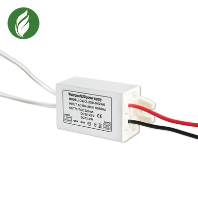 Lightweight 12W LED Driver Constant Current , IP67 LED Flood Light Power Supply