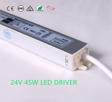 1.88A 24V Outdoor LED Strip Power Supply Ultra Slim Lightweight