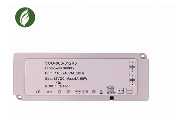 Ultra Slim 2500mA Under Cabinet LED Driver Flicker Free Anti Insulation