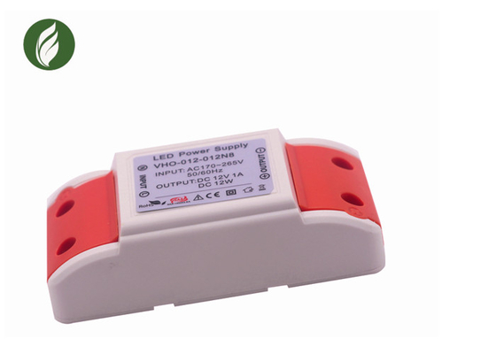 Moistureproof 24V 0.5A Plastic LED Driver Flicker Free For Strip Lights