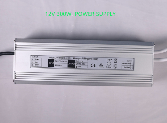 ETL IP67 Waterproof Outdoor LED Driver 300W Corrosion Resistant