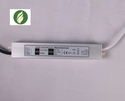 CE 45W DC 12V Outdoor LED Driver Lightweight For Strip Light