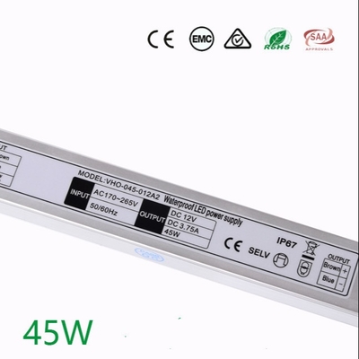 RoHS Strip Light Waterproof Electronic LED Driver Antirust 3.75A
