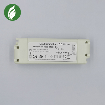 30-42V LED Driver DALI Dimmable , Lightweight Dimmer Driver For Led Lights