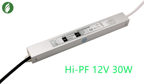 2.5A Lightweight LED Driver Constant Voltage , Slim 12V Constant Voltage Power Supply