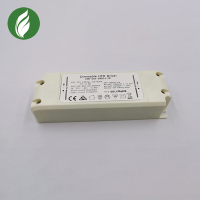 Plastic Triac Work Dimmable LED Driver 30-48W For Linear Light