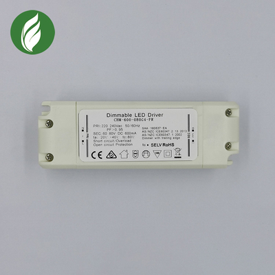 Plastic Triac Work Dimmable LED Driver 30-48W For Linear Light