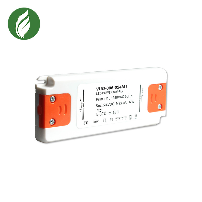 24V 250mA Class 2 Ultra Thin LED Driver Fireproof For Spotlight