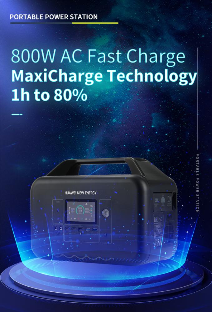 672WH Portable Power Station LifePO4 Outdoor Camping Battery Backup